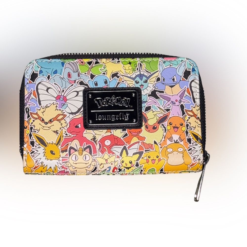 Exclusive Loungefly Pokémon Rainbow Ombre Wallet